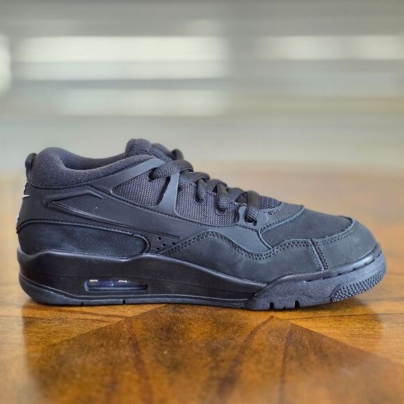 Nike Air Jordan 4 RM "Black Cat" GS 7Y Women's 8.5 FQ7938-004 Nubuck Suede New - Picture 8 of 16